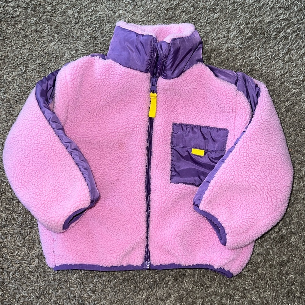 H&M toddler girl fleece jacket